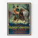 Vintage-Dekorposter „Der Adler“ mit Reiter und Reiterin