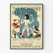 Vintage-Poster Theater Der Kaiser trägt keine Kleider