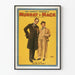 Vintage-Komödie Murray & Mack - Poster für Wanddekoration im Retro-Stil