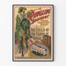Vintage-Poster Spektakel Das Feld des Goldstoffs Ringling Brothers