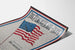 Vintage-Poster amerikanische Flagge - Die Flagge meines Herzens und Zuhauses