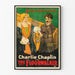 Vintage-Poster Charlie Chaplin The Floorwalker