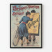 Vintage-Poster The Franco-American Bicycle Co - Der letzte Schrei ist Falcon