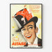 Retro-Poster The Gay Divorcee mit Fred Astaire und Ginger Rogers