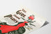 Vintage-Poster The Girl from Paris in Rot und Schwarz