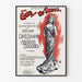 Vintage-Poster The Girl From Up There - Elegante Wanddekoration