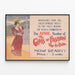 Vintage-Poster La Mode d'Avril – Retro-Wanddekoration — gerahmtes Bild an der Wand