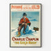 Vintage-Poster Charlie Chaplin Der Goldrausch
