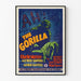 Vintage-Poster The Gorilla - Retro-Kino-Wanddekoration