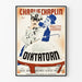 Vintage-Poster des Films Der große Diktator von Charlie Chaplin