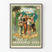 Vintage-Poster The Isle of Abandoned Hope – Retro-Kinordeoration für die Wand