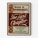 Vintage-Poster 'The Last Chapter' von George H. Broadhurst