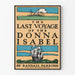 Vintage-Poster Der letzte Flug der Donna Isabel