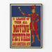 Vintage-Poster The Leader of Them All Moving Pictures