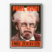 Vintage-Poster Wanddekoration Émile Zola Paul Muni