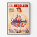 Vintage-Filmposter The Littlest Rebel Shirley Temple