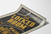 Vintage-Poster Theater The Locked Room - Dramatische Wanddekoration