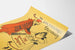 Vintage-Poster The Love Adventures of Al-Mansur - Retro-Wanddekoration