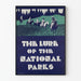 Vintage-Poster "The Lure of the National Parks" für Wanddekoration
