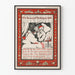 Vintage-Poster Das Luxus des Lesens im Bett