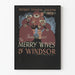 Vintage-Poster Theater The Merry Wives of Windsor