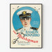 Vintage-Militärposter The Midshipman Wanddekoration
