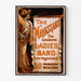 Vintage-Poster The Navassars - Große weibliche Fanfare