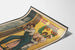 Vintage-Werbeplakat gegen Tuberkulose - Präventionsposter des Roten Kreuzes