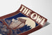 Vintage-Poster Eule und Werbung "The Owl"