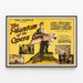Vintage-Poster Das Phantom der Oper Wanddekoration Klassischer Film — gerahmtes Bild an der Wand
