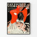Vintage-Poster Phantom der Oper Wanddekoration