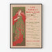 Vintage-Poster The Pocket Magazine April 1896 - Retro-Wanddekoration