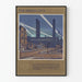 Vintage-Poster Chelsea Power House – Industrielle Wanddekoration