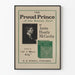 Vintage-Poster Der stolze Prinz - Literarische Wanddekoration
