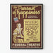 Vintage-Poster Theater The Pursuit of Happiness