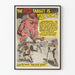 Vintage-Poster gegen den Kommunismus für Wanddekoration