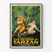 Vintage-Poster The Revenge of Tarzan zur Wanddekoration