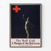 Vintage-Poster The Roll Call Croix-Rouge - Künstlerische Wanddekoration