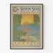 Vintage-Poster The Seven Seas von Rudyard Kipling