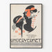 Vintage-Poster Underverket von 1919 für Wanddekoration
