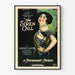 Vintage-Poster The Siren Call – Retro-Kino-Wanddekoration