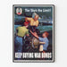 Vintage-Poster The Sky's the Limit – Aufforderung zum Kauf von Kriegsanleihen