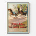 Vintage-Poster The Speed Maniac, retro-reitende Wanddekoration