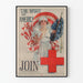 Vintage-Poster The Spirit of America Croix-Rouge US