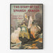 Vintage-Poster Die Geschichte der spanischen Armada - Historische Wanddekoration