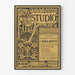 Vintage-Poster The Studio - Illustrierte Kunstzeitschrift