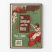 Vintage-Poster „Der Sonnenstrahl und die Rose“ für Wanddekoration