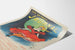 Vintage-Poster The Sunday Journal - Tänzerin in rotem Kleid