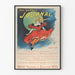 Vintage-Poster The Sunday Journal - Tänzerin in rotem Kleid