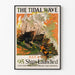 Vintage-Poster The Tidal Wave - 95 Boote gestartet 1918
